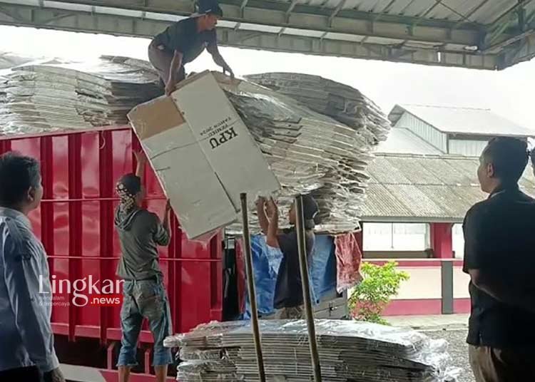 Ribuan Kotak Suara Pemilu Kembali Tiba Di Purbalingga Lingkar News