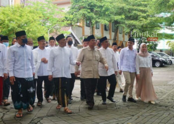 Prabowo Kunjungi Pondok Pesantren Tebuireng Jombang
