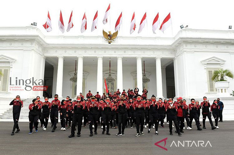 Presiden Berangkatkan Tim Indonesia ke SEA Games Vietnam