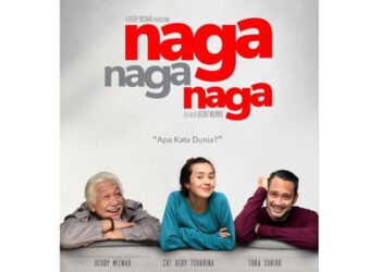 Poster Film Naga Naga Naga. (Instagram @mdpictures_official/Lingkar.news)