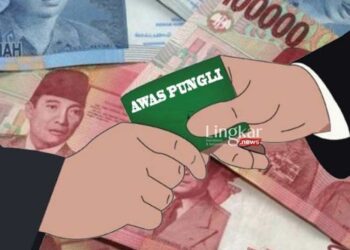 ILUSTRASI: Pungutan liar. (Istimewa/Lingkar.news)