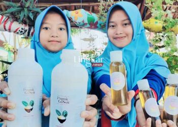 Siswa SMPN 2 Pancur (Dok. Pribadi Siswa SMPN 2 Pancur/Lingkar.news)