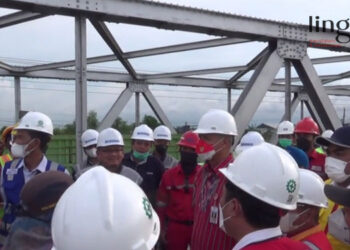 Ganjar Ngamuk Proyek Nasional Jembatan Wonokerto Demak Tak Kunjung Selesai