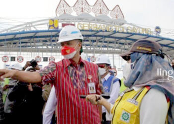 Cek Tol Semarang-Demak, Ganjar Harap Libur Nataru Siap Digunakan