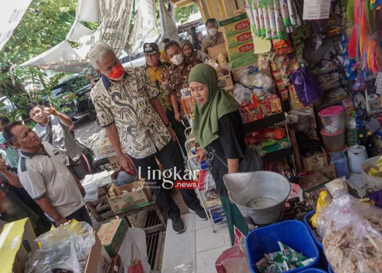 Gubernur Ganjar Pranowo Instruksikan Gelar Operasi Pasar Jelang Nataru 