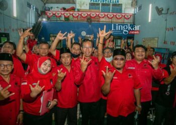 PDIP Surabaya Gencarkan Sosialisasi Nomor Urut Partai