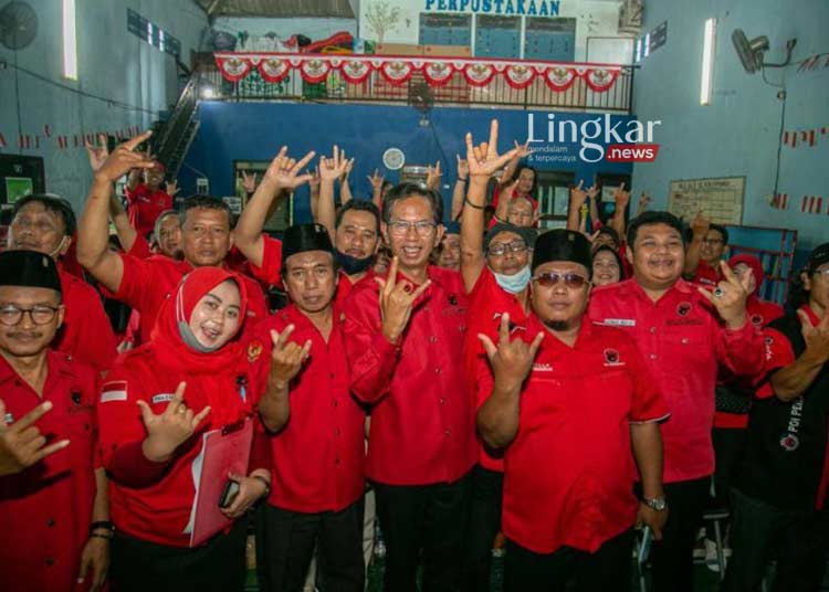 PDIP Surabaya Gencarkan Sosialisasi Nomor Urut Partai