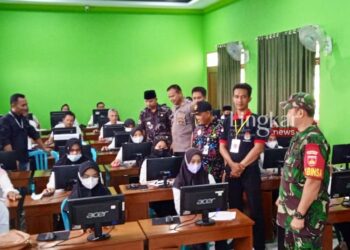 Puluhan Calon Anggota PPS Dukuhseti Ikuti CAT Jelang Pemilu 2024