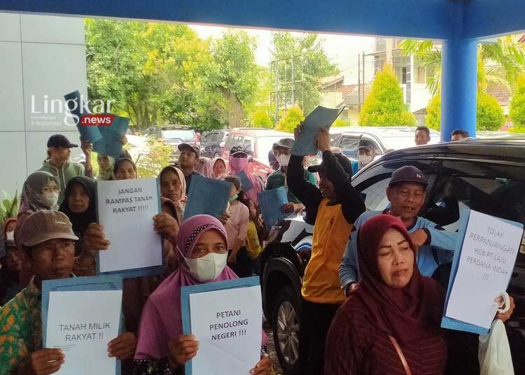 Petani-Pundenrejo-Tayu-Gelar-Aksi-Suarakan-4-Tuntutan-di-Kantor-BPN-Pati