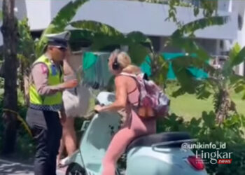 Viral Bule Bentak Polisi, Pemprov Bali Larang Turis Sewa Motor