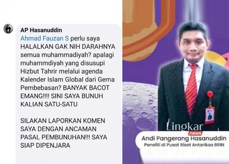 Ancam Muhammadiyah, Peneliti BRIN AP Hasanuddin Jalani Sidang Etik Hari Ini