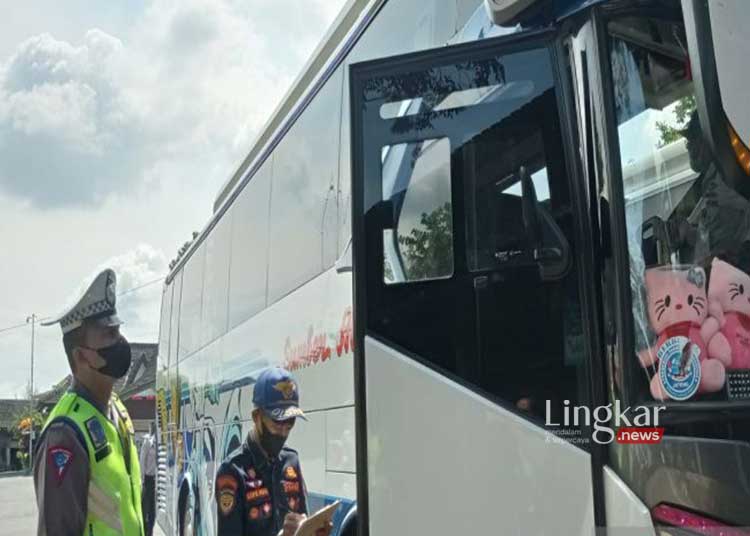 Jelang Mudik 2023, Puluhan Bus Jalani Uji Kelaikan di Terminal Wates Kulon Progo