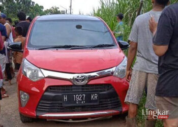 Pengemudi Calya Merah Diduga Tabrak dan Bogem Pemotor Hingga Masuk IGD, Ini Kronologinya