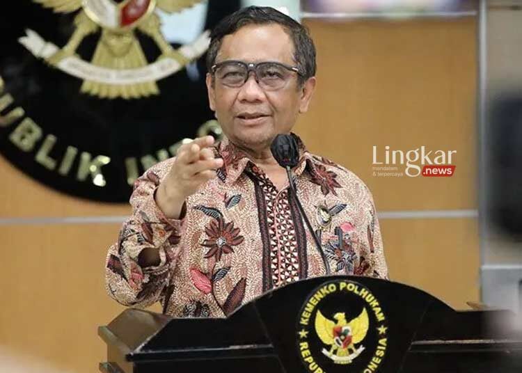 Menteri Politik, Hukum dan Keamanan (Menko Polhukam), Mahfud MD. (Istimewa/Lingkar.news)