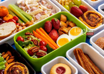 ILUSTRASI: Menyajikan makanan sesuai porsi agar tidak tersedak. (Freepik/Lingkar.news)