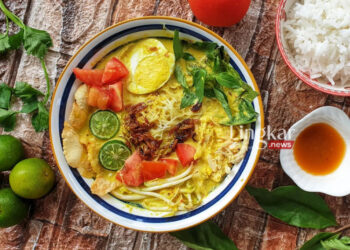 TERSAJI: Soto ayam kuah kuning. (Instagram @princess_yelly_lee/Lingkar.news)