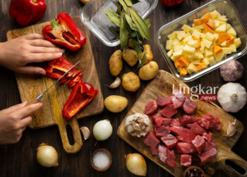 ILUSTRASI: Makanan sisa. (Freepik/Lingkar.news)