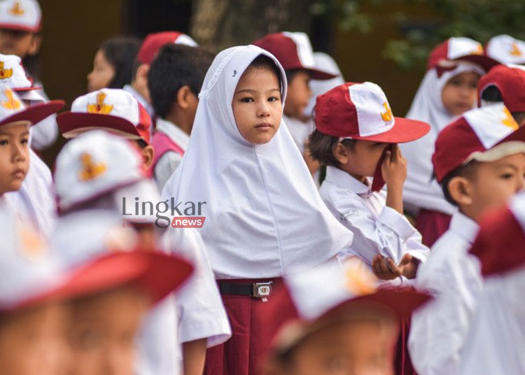 POTRET: Pelajar tingkat sekolah dasar. (Antara/Lingkar.news)