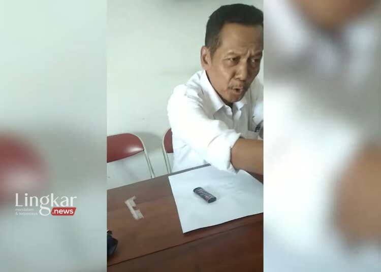 POTRET: Kades Sokopuluhan, Sujani. (Tangkapan Layar Lingkar TV/Lingkar.news)