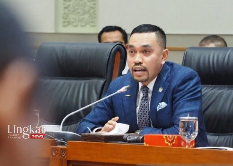 POTRET: Wakil Ketua Komisi III DPR RI, Ahmad Sahroni. (Antara/Lingkar.news)