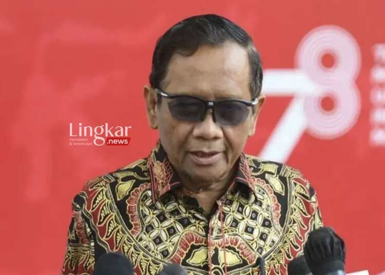 Menko Polhukam, Mahfud MD. (Istimewa/Lingkar.news)