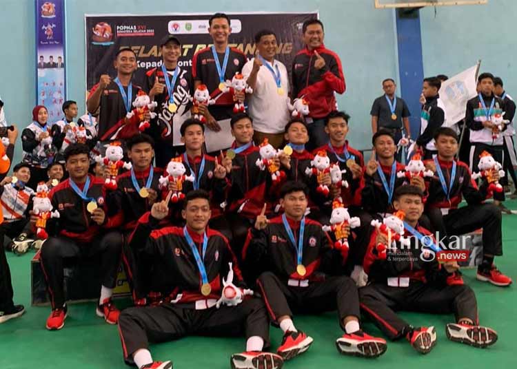 Atlet Sepak Takraw Jateng Raih Juara Umum Popnas XVI Sumsel 2023