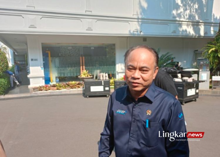 Menkominfo, Budi Arie Setiadi, saat memberikan keterangan di Istana Kepresidenan, Jakarta pada Rabu, 4 Oktober 2023. (Antara/Lingkar.news)