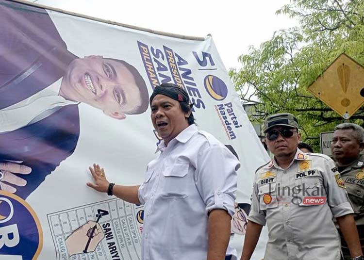 Belum Masa Kampanye, APK Pemilu 2024 di Banyumas Ditertibkan