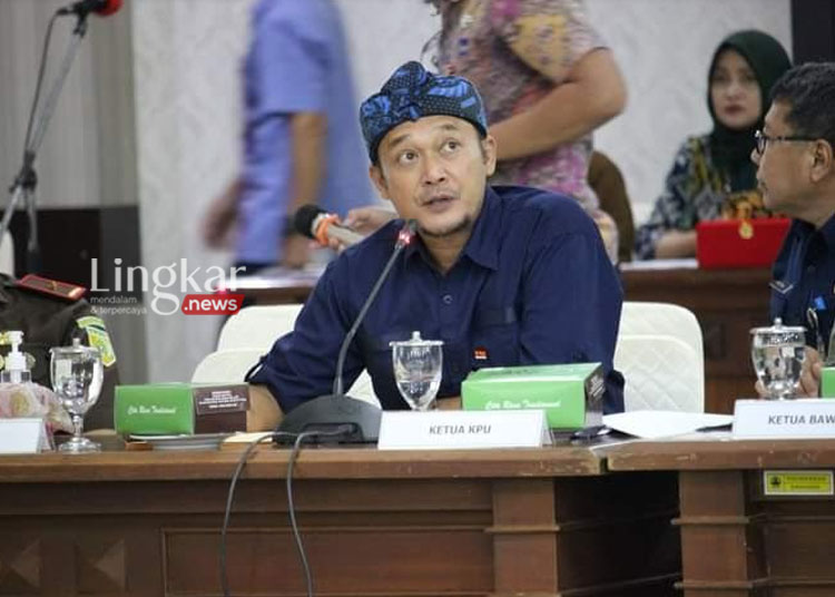 Ketua KPU Provinsi Jawa Tengah, Handi Tri Ujiono. (Rizky Syahrul Al-Fath/Lingkar.news)