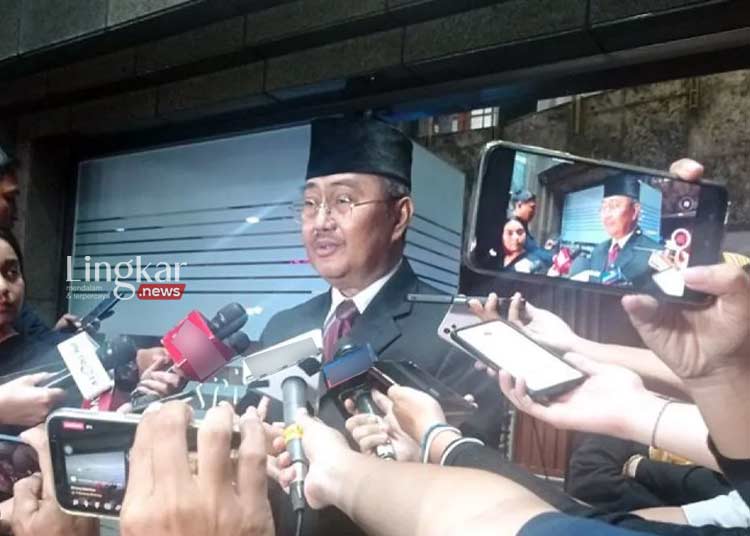 POTRET: Ketua Majelis Kehormatan Mahkamah Konstitusi (MKMK), Jimly Asshiddiqie. (Antara/Lingkar.news)