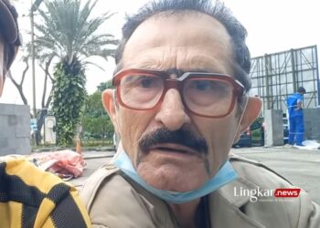 POTRET: Pelawak dan pemain Srimulat, Eko Untoro Kurniawan alias Eko Londo. (Youtube Cak Suro/Lingkar.news)
