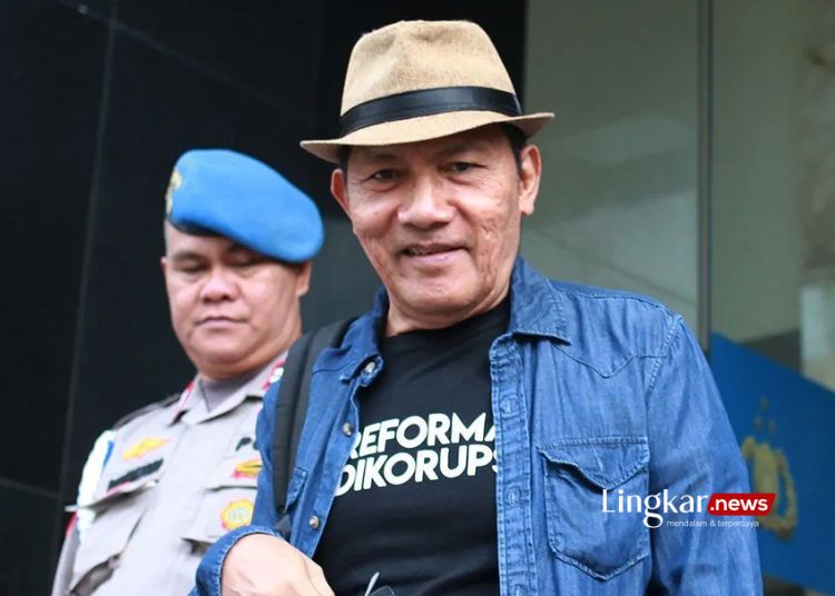 Mantan Pimpinan KPK, Thony Saut Situmorang, yang dipanggil sebagai saksi kasus pemerasan oleh Ketua KPK nonaktif Firli Bahuri. (Antara/Lingkar.news)