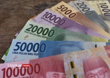 ILUSTRASI: Beberapa lembar uang rupiah berbagai nominal. (Pixabay/Lingkar.news)