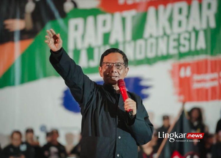 Cawapres Nomor Urut 3, Mahfud MD. (Antara/Lingkar.news)