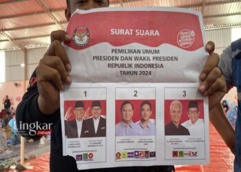 Ribuan Surat Suara Pilpres 2024 Ditemukan Rusak di Pekalongan