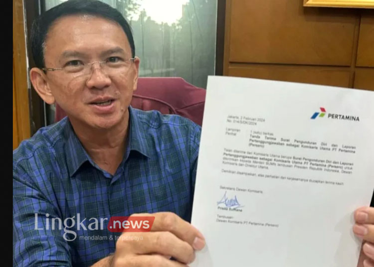 Pertamina Benarkan Ahok Mundur dari Komisaris