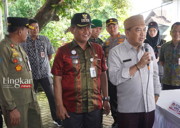 H-1 Pencoblosan Pemilu 2024, Pj Bupati Jepara Keliling Pantau Kesiapan TPS