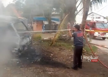 Sigap, Satpol PP Demak Respons Cepat Laporan Kebakaran