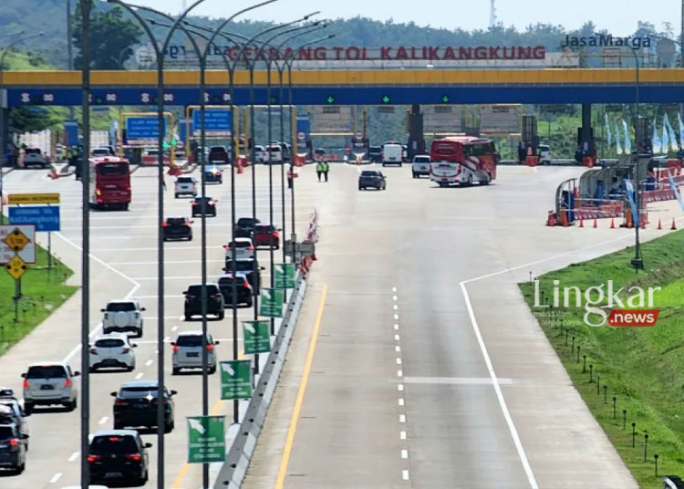 Gerbang Tol Kalilangkung Semarang. (Antara/Lingkar.news)