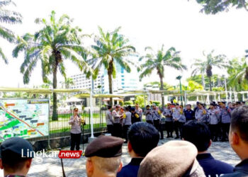 Amankan Demo, 3.355 Personel Berjaga di Gedung DPR dan KPU