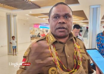 Bupati Manokwari, Hermus Indou. (Antara/Lingkar.news)