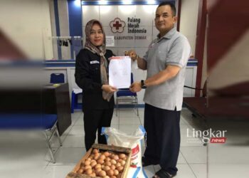 Peduli Korban Banjir, Dinkominfo Demak Salurkan Bantuan Sembako