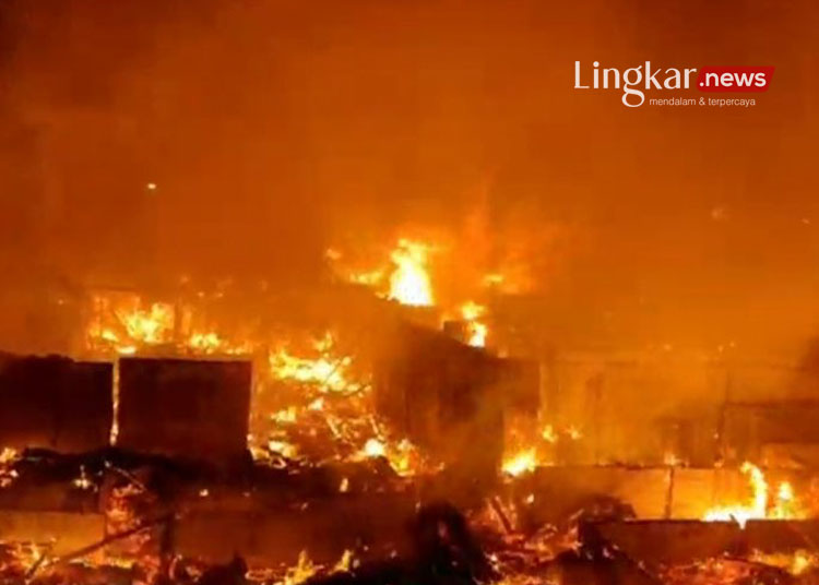 95 Rumah di Palmerah Jakarta Dilalap Jago Merah