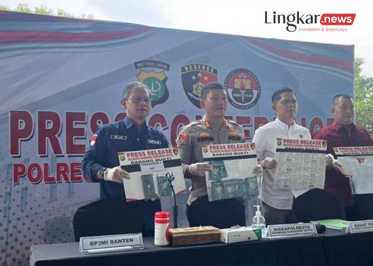 Berniat Jual 10 WNI ke Serbia, 3 Pelaku Ditangkap Polresta Bandara Soetta