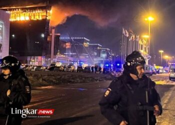 Gedung Teater di Moskow Diserang Teroris, 60 Orang Tewas