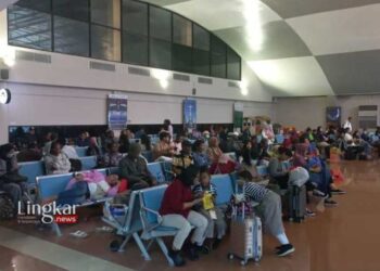 Penumpang Arus Balik Melonjak 53 Persen di Bandara Sentani