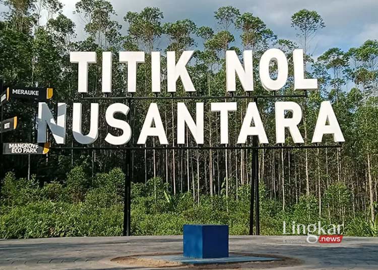 Kawasan titik nol Nusantara di Kecamatan Sepaku, Kabupaten Penajam Paser Utara, Provinsi Kalimantan Timur. (Antara/Lingkar.news)