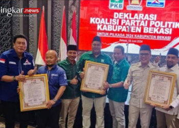Hadapi Pilkada Bekasi, Gerindra, PKB dan Demokrat Bersatu
