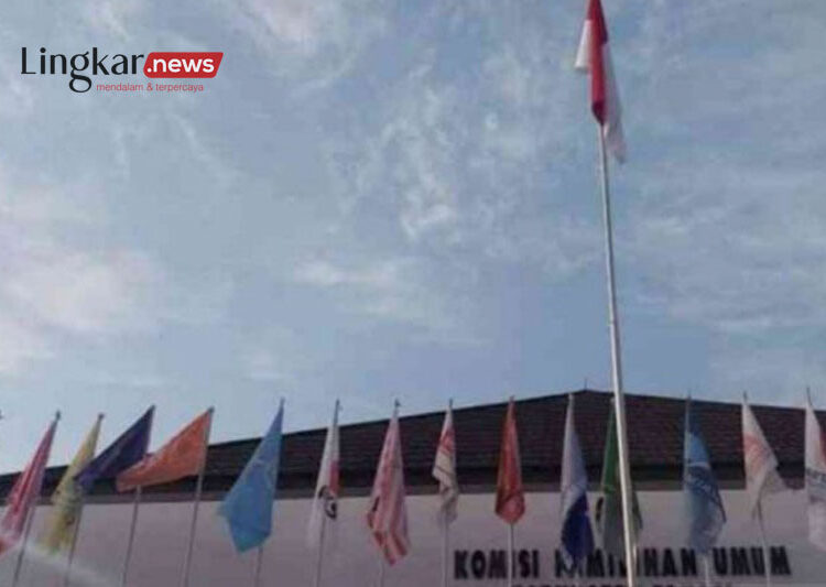 Kantor Komisi Pemilihan Umum Kabupaten Bekasi, Jawa Barat di Jalan Rengasbandung Kecamatan Kedungwaringin. (ANTARA/Pradita Kurniawan Syah).