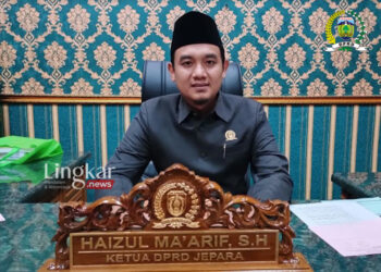 Ketua DPRD Jepara, Haizul Ma’arif. (Tomi Budianto/Lingkar.news)